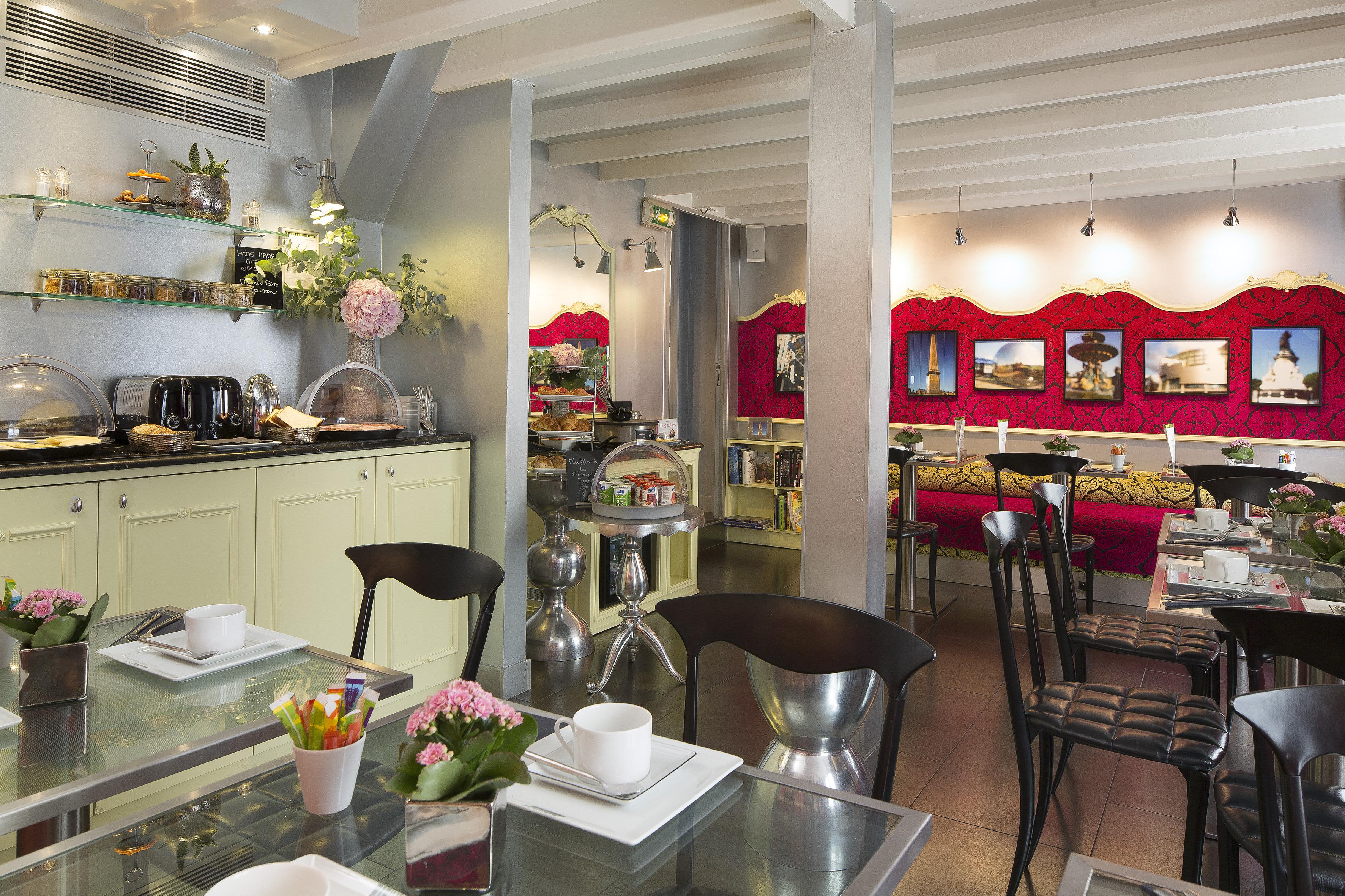 Hotel Design Sorbonne Paris Restaurant photo